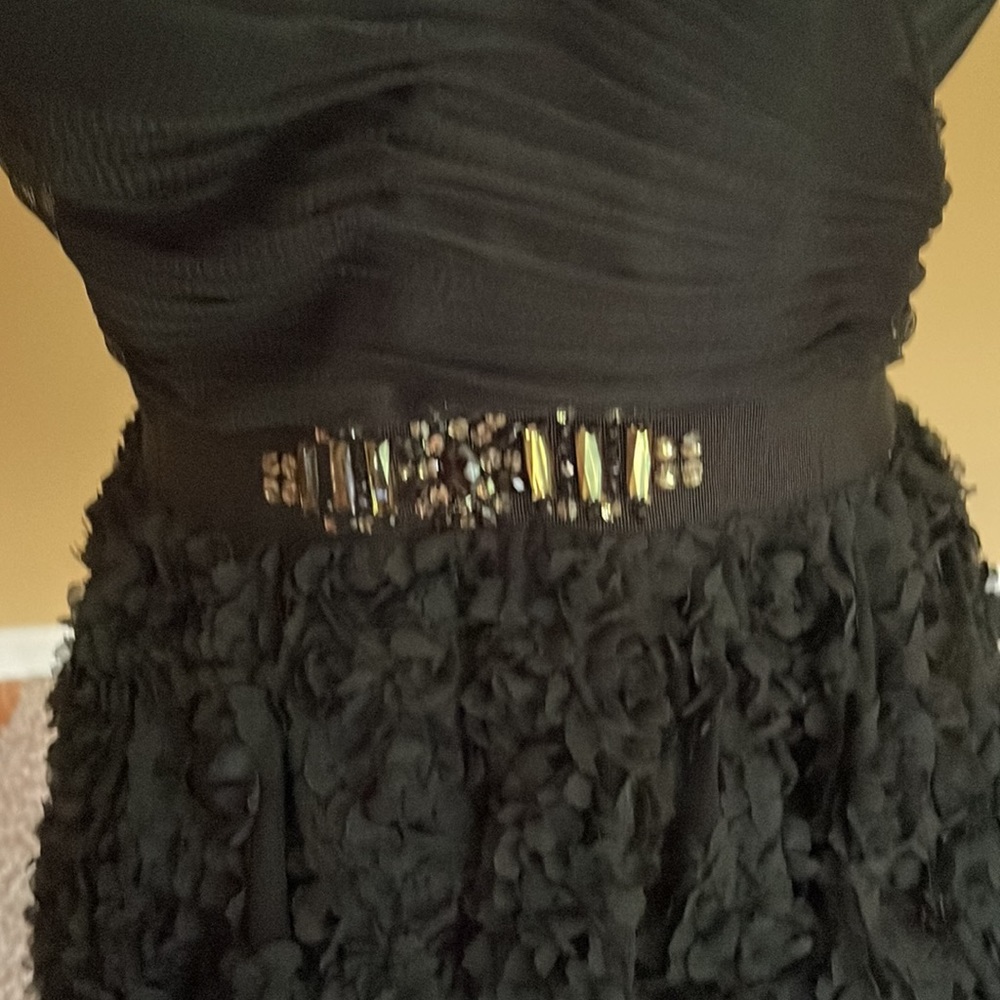 Adrianna Papell - One shoulder evening dress - Picture 5 of 10